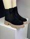 535.36 Ботинки Зимние черные замшевые 36 размер 535.36 фото 8