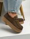 859.36 Мокасини Нубукові Коричневі на платформі 36 розмір 859.36 фото 12