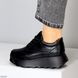274.38 Кросівки Шкіряні Чорні 38 розмір 274.38 фото 1
